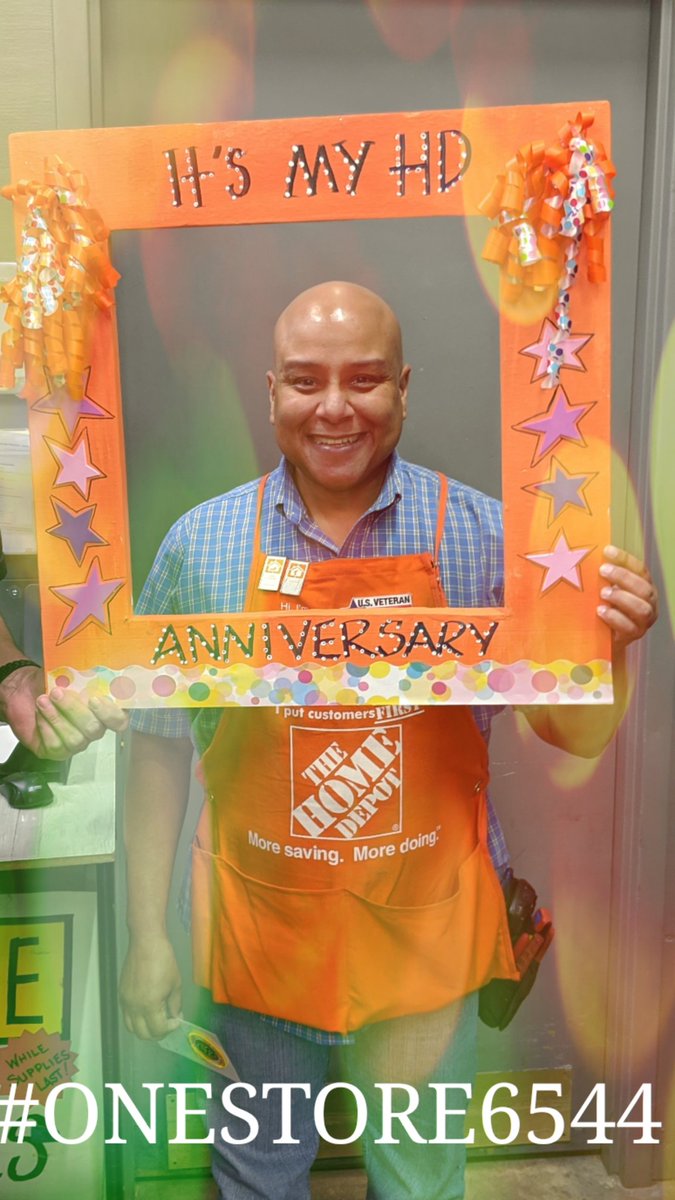 Happy Home Depot Anniversary to our Hardware DS Frank! 8 years Orange! #ONESTORE6544 @steph24thomas @OPS_6544 <a href="/RiojasJaclyn/">Jaclyn</a> <a href="/EsquivelRxe463/">Ruben Esquivel</a> <a href="/Marcos_THD/">Marcos Mendez</a>