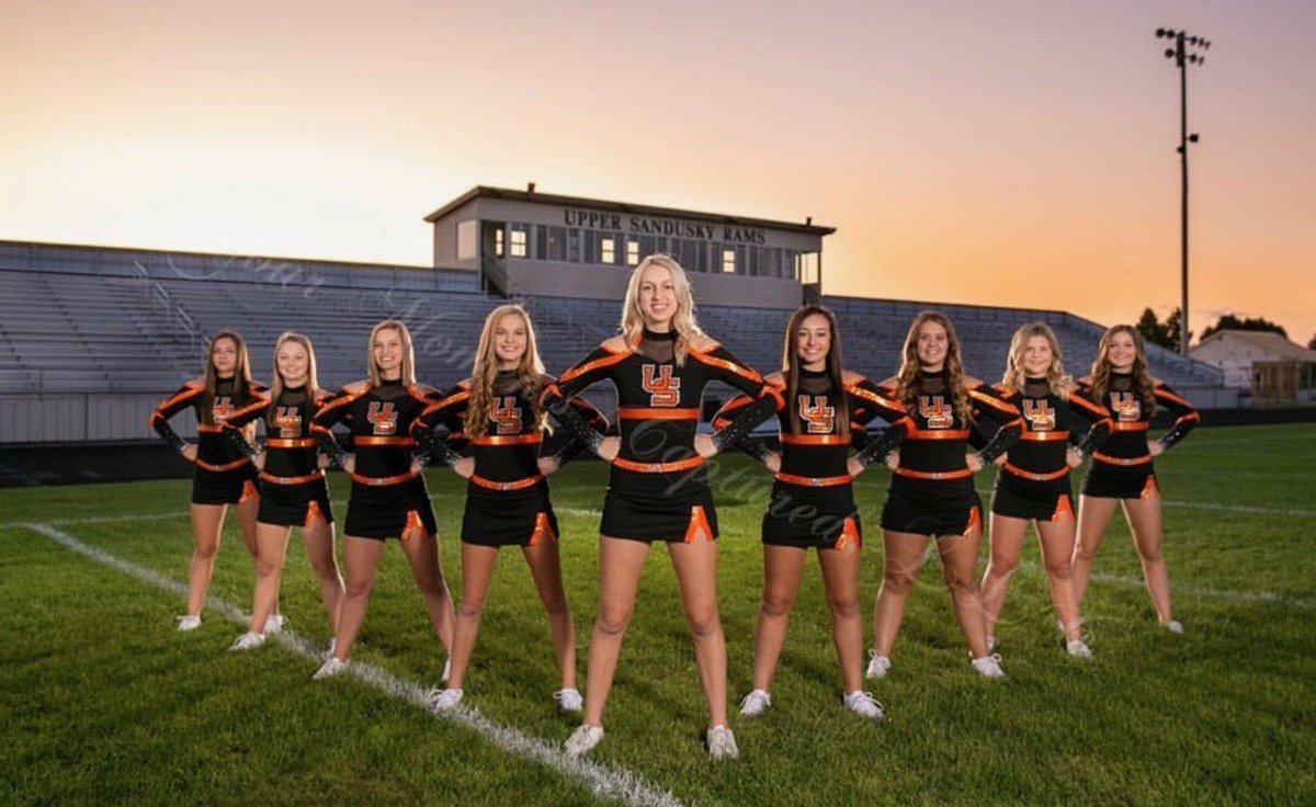 Come out and support the Upper comp team at OAC STATE COMPETITION🤩on Sunday at 10am in Marysville High School🏆🧡🖤