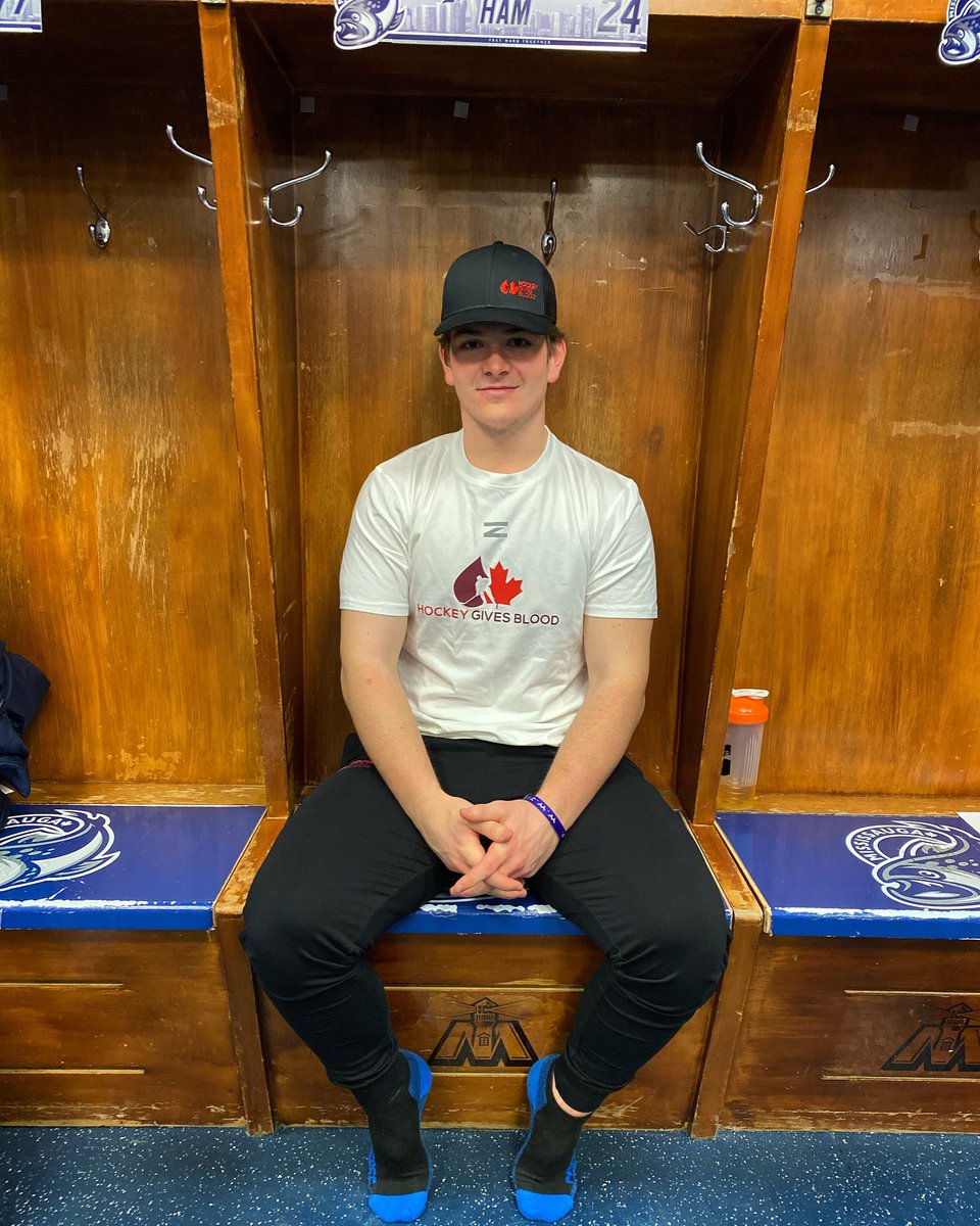I’m proud to be a #HockeyGivesBlood Player Ambassador.  Did you know that Canadian Blood Services needs 100K new donors in 2020?  Start the new year off by booking an appointment to donate blood at the Mississauga Donor Centre. Go to blood.ca/HGB.