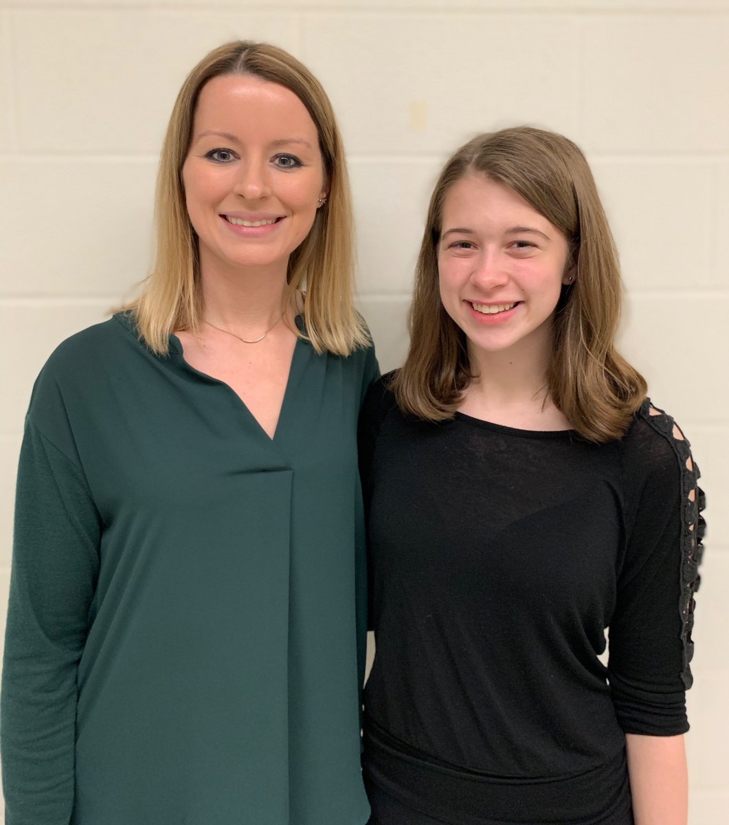 So proud of Emma and Caroline for representing <a href="/NBHS_nb/">North Branford HS</a> and the <a href="/NBHS_Band/">NBHS Band</a> as members of the Southern Region Band and Orchestra!  Next stop, All State auditions in February!