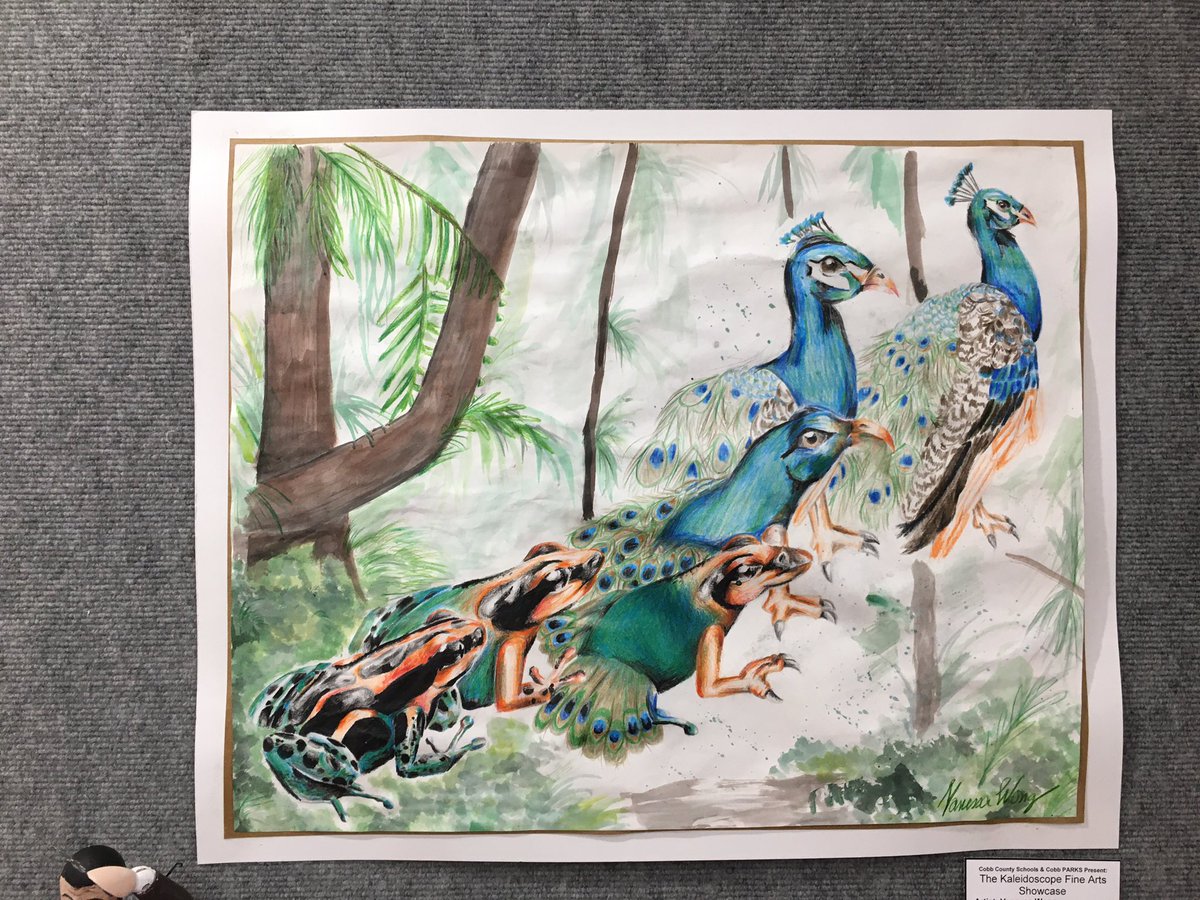 The Hillgrove Kaleidoscope display Rocks! #cobbartrocks #artsedga #artsed