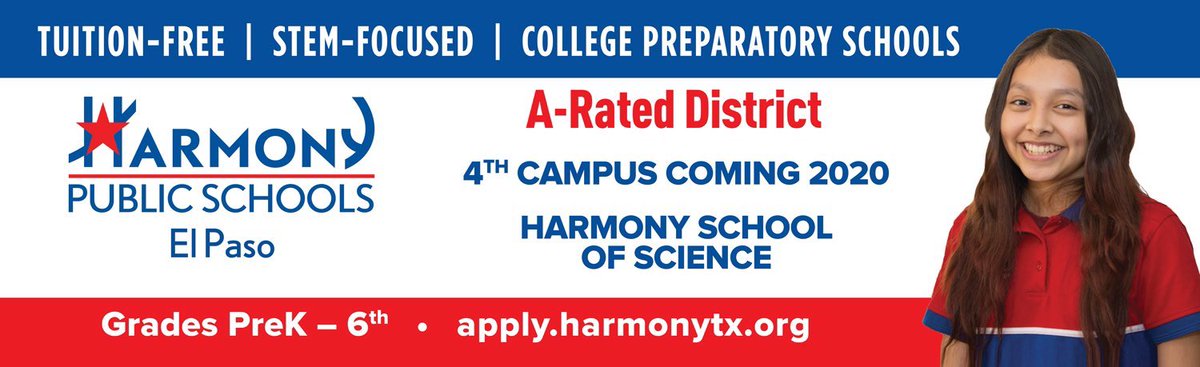 Passed out flyers in Paseos Del Sol Neighborhood to promote 4th Harmony campus coming up in 2020-21 school year. apply.harmonytx.org #HPSElpaso #STEMforAll #harmonyproud