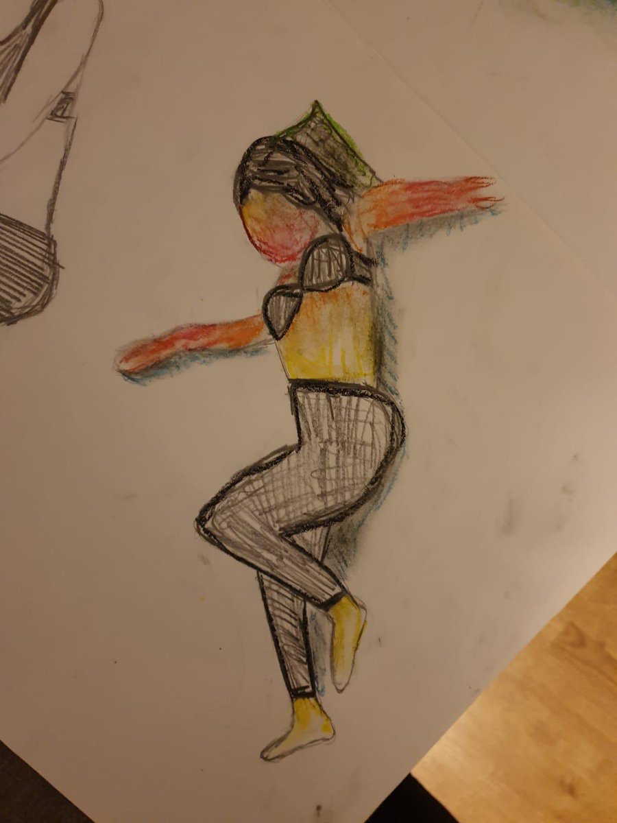 DeputyGrocott's tweet photo. A colleague of mine went to her first life drawing lesson this week. She feels like she’s the worst artist there. Can we give her a boost and ‘like’ this tweet as much as possible to help her confidence. A bit of context: she only had 2 minutes to draw this:
#helphannah https://t.co/1IpOLDVPiS