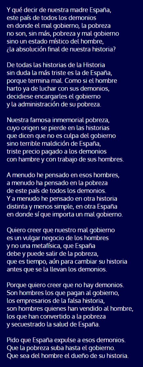 Jaime Gil de Biedma. Apología y petición.