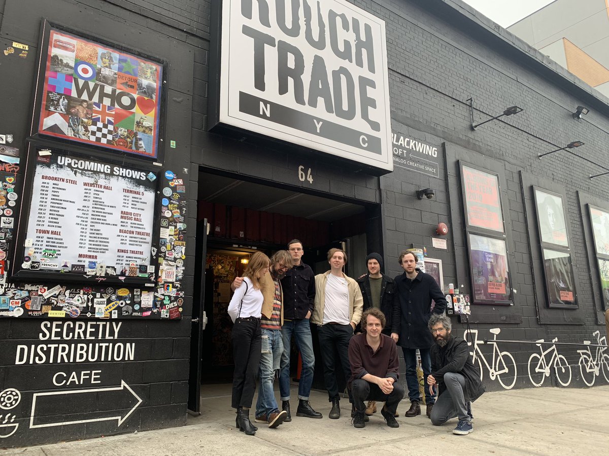 HERE WE ALL ARE. Olden Yolk & @m0dernnature @RoughTradeNYC tonight w/ @DidaPelled 8PM!