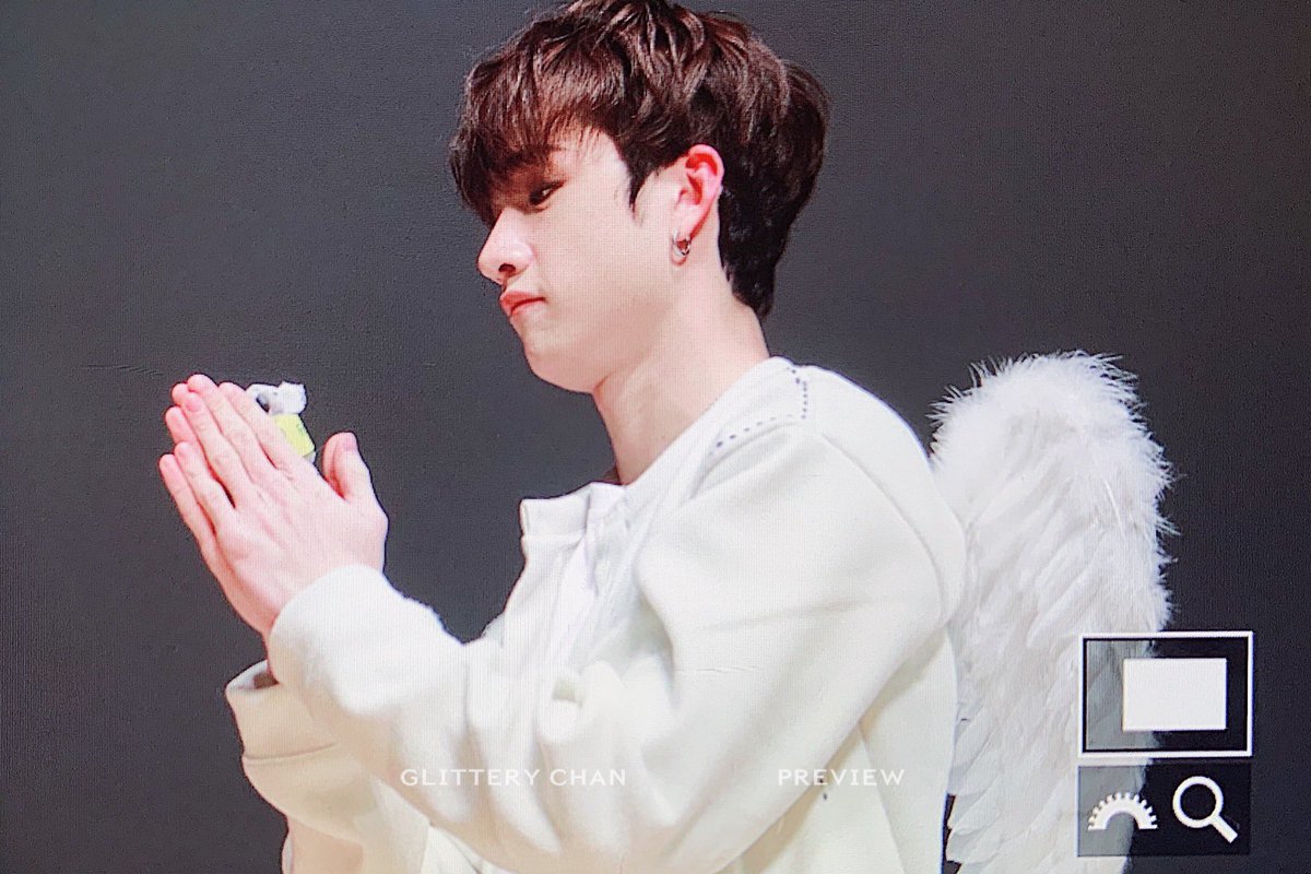 11 of 365;You're my angel, Chris. #BangChan  #방찬  #스트레이키즈  #StrayKids  @Stray_Kids