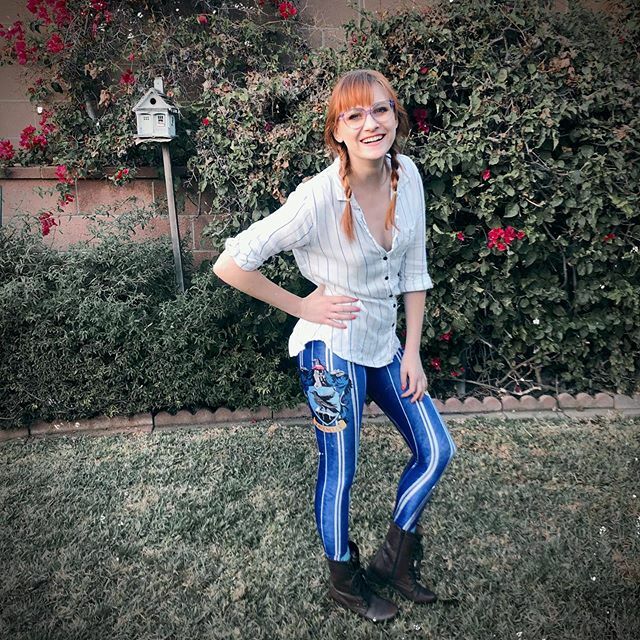 DayeanneHutton's tweet photo. 11/31 POTTER PANTS! I have no shortage of ways to rep Ravenclaw - lemme tell you! My brain is fried from a powerful meeting of minds with @itsbrianawhite & @amberplaster so no more caption now. .
.
.
#potterpants #potterstyle #blackmilk #blackmilkclothin… https://t.co/Y4a9lqP3hb https://t.co/bAkqyLYqTr