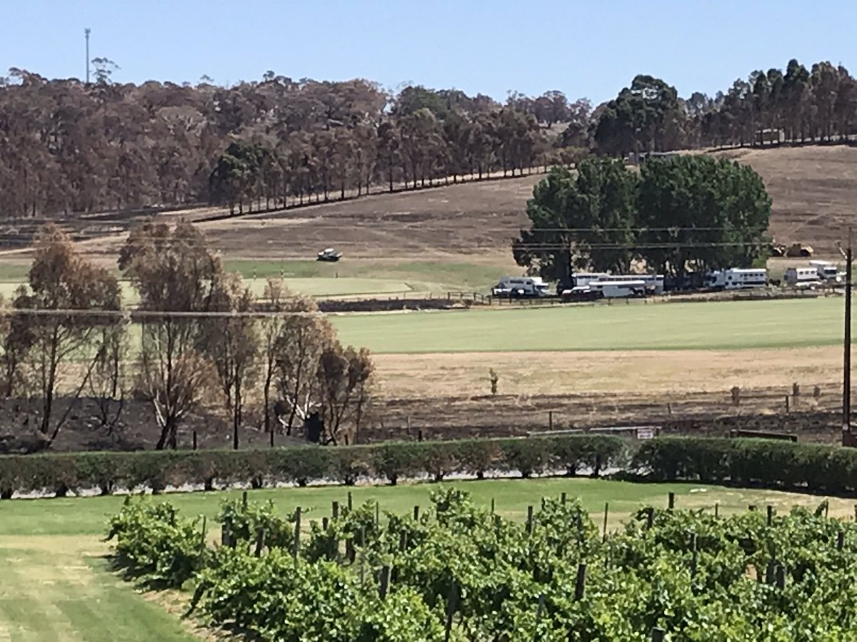 A great day in the Adelaide hills supporting Bird in the Hand winery where the fires came so close