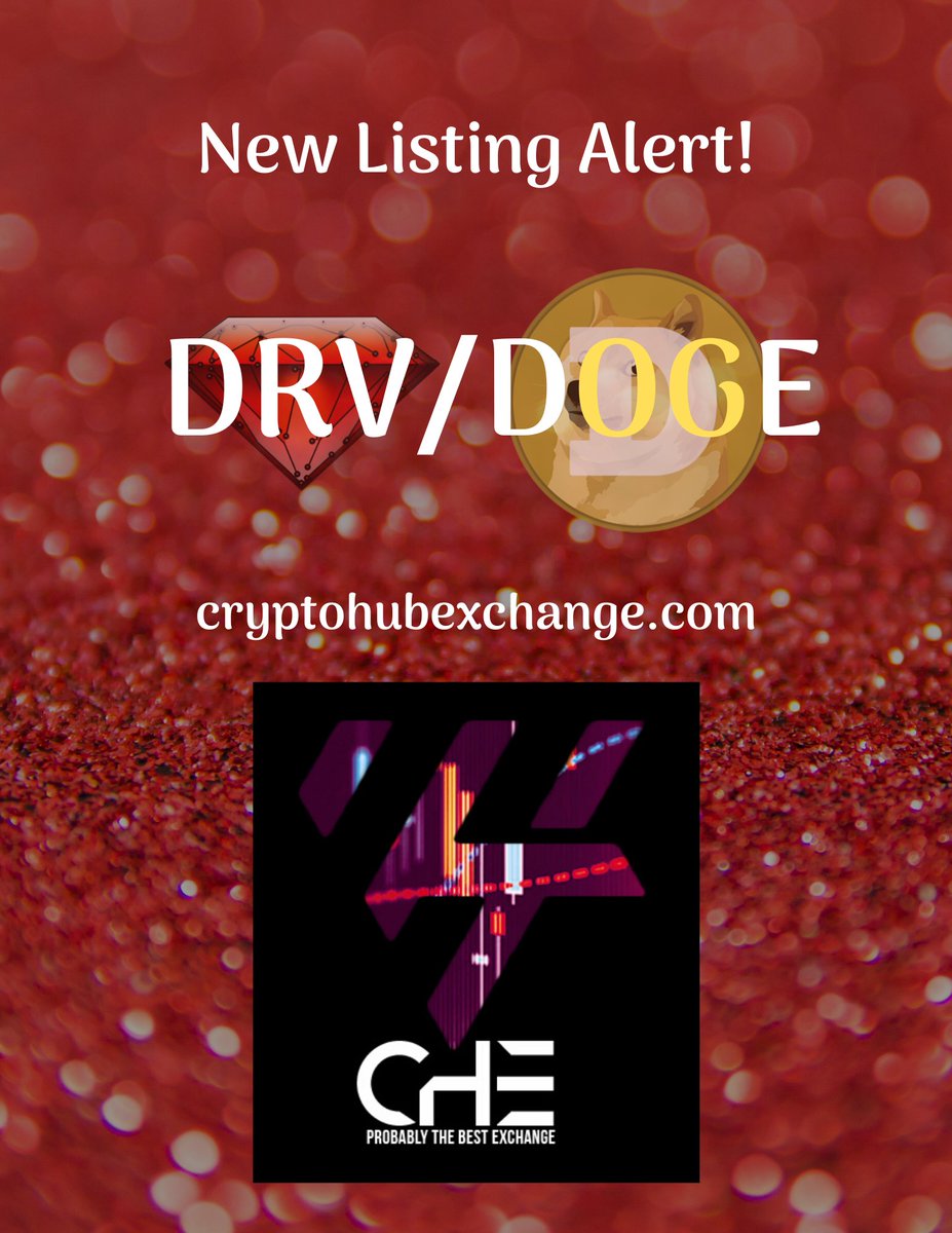 New Exchange Market Listing!!

$drv / $doge market now available at cryptohubexchange.com/market/DRV/DOG…

$doge #dravitethenewdoge #crypto $btc $drvf #Exchange