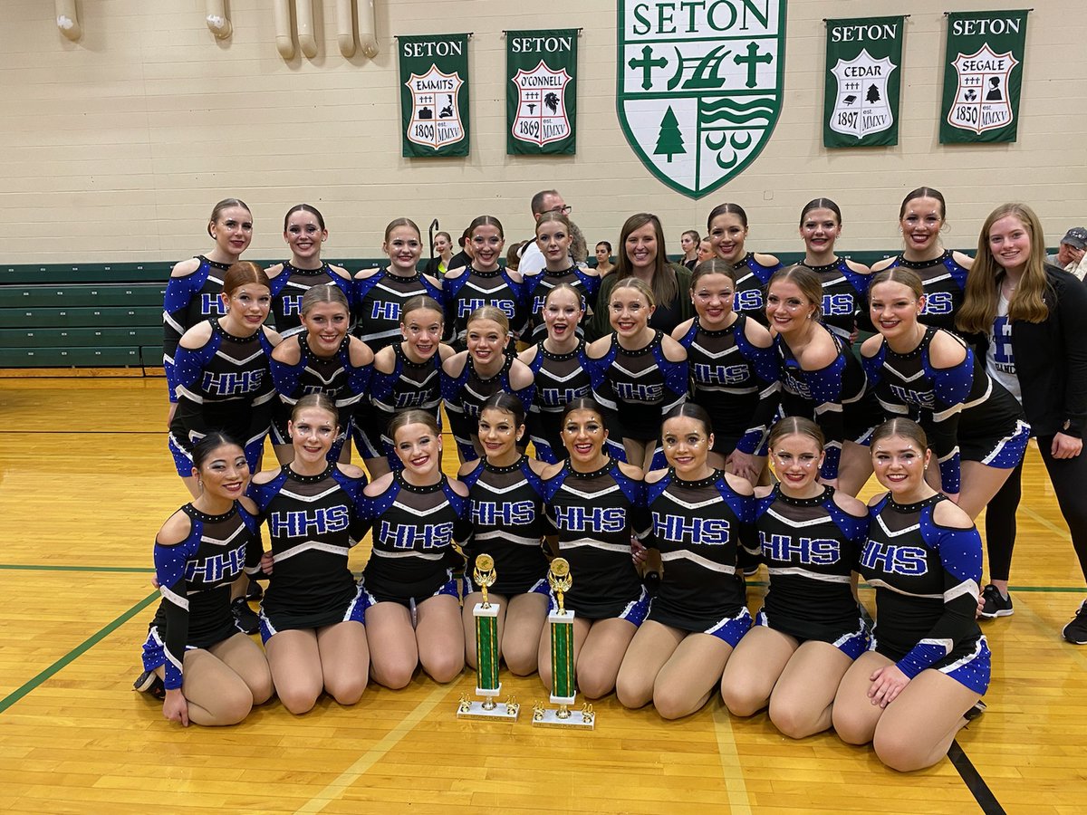 fthhsathletics's tweet photo. Congratulations to the Varsity Dance Team on a fantastic showing at Seton today! 
#whatwedo 
@mcbertasso @FTISSuper @FTHighlandsHS @FTSchools https://t.co/f9YkYMVTTG