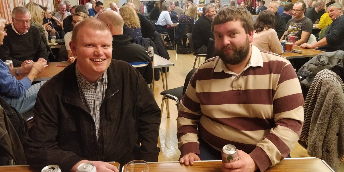 Was at the Thrussington Tree Project Quiz night tonight (in this photo with Andy Porter) - we came 6th! The project was set up to treeline the entrances to the village. Very happy to support this project and many thanks to all those involved in making it happen! #Thrussington