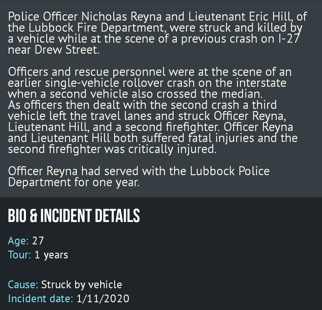 ChicagoPD19's tweet photo. My condolences to the family and friends of #FallenHero #Police #Officer #NicholasReyna #EOW 11Jan20
#SlowDown #MoveOver #ItsTheLaw #MoveOverForEmergencyVehicles #NeverForgotten #BlueLivesMatter #AllLivesMatter #AllGaveSomeAndSomeGaveAll #ServeAndProtect https://t.co/cDrZ8RuTuJ