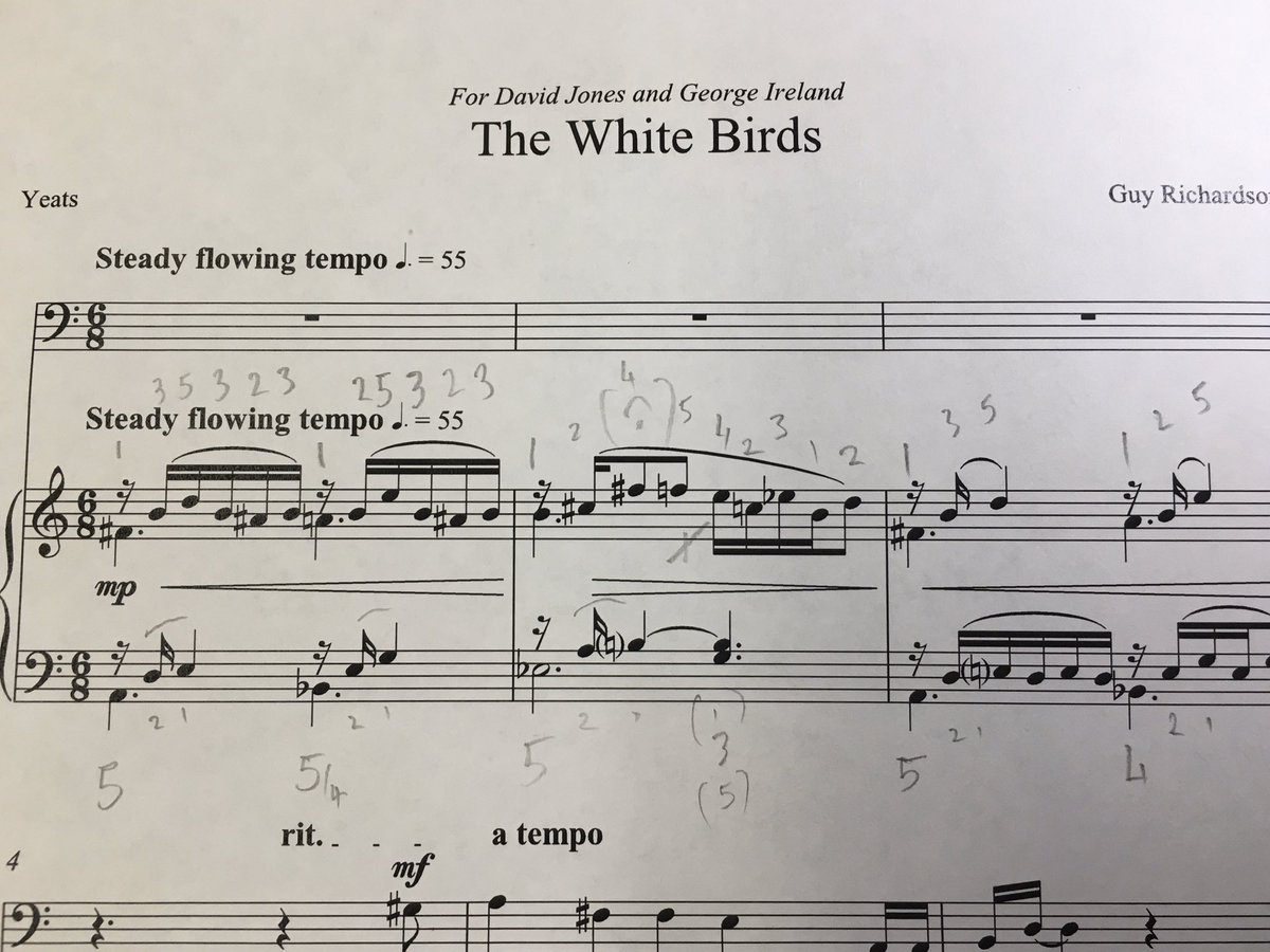A great delight, as ever, to perform with <a href="/davidjonesbari/">David Jones</a>, and all the better that the music was written for us! Congratulations to #GuyRichardson composer. #worldpremiere #newmusic