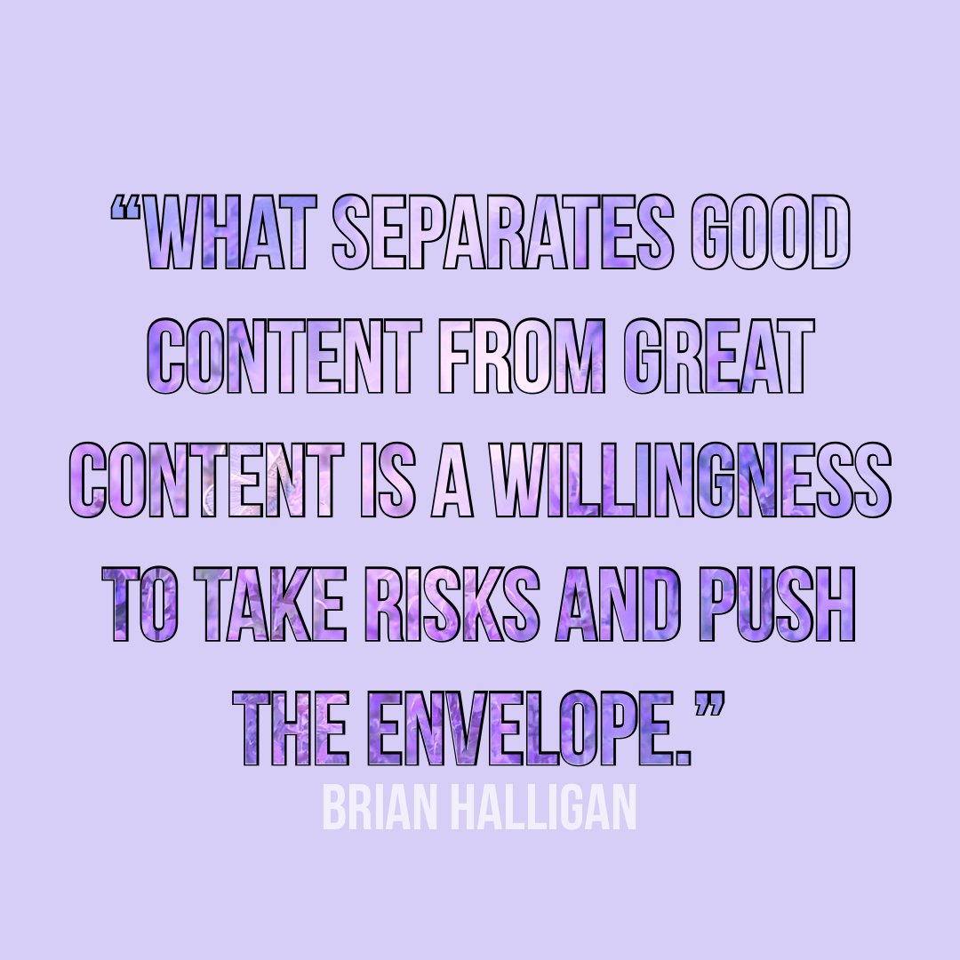 witmarkgroup's tweet photo. We live by Brian Halligan’s wise words. Great content is creative and innovative. #witmark #quoteoftheday https://t.co/xOWwFFC4q3