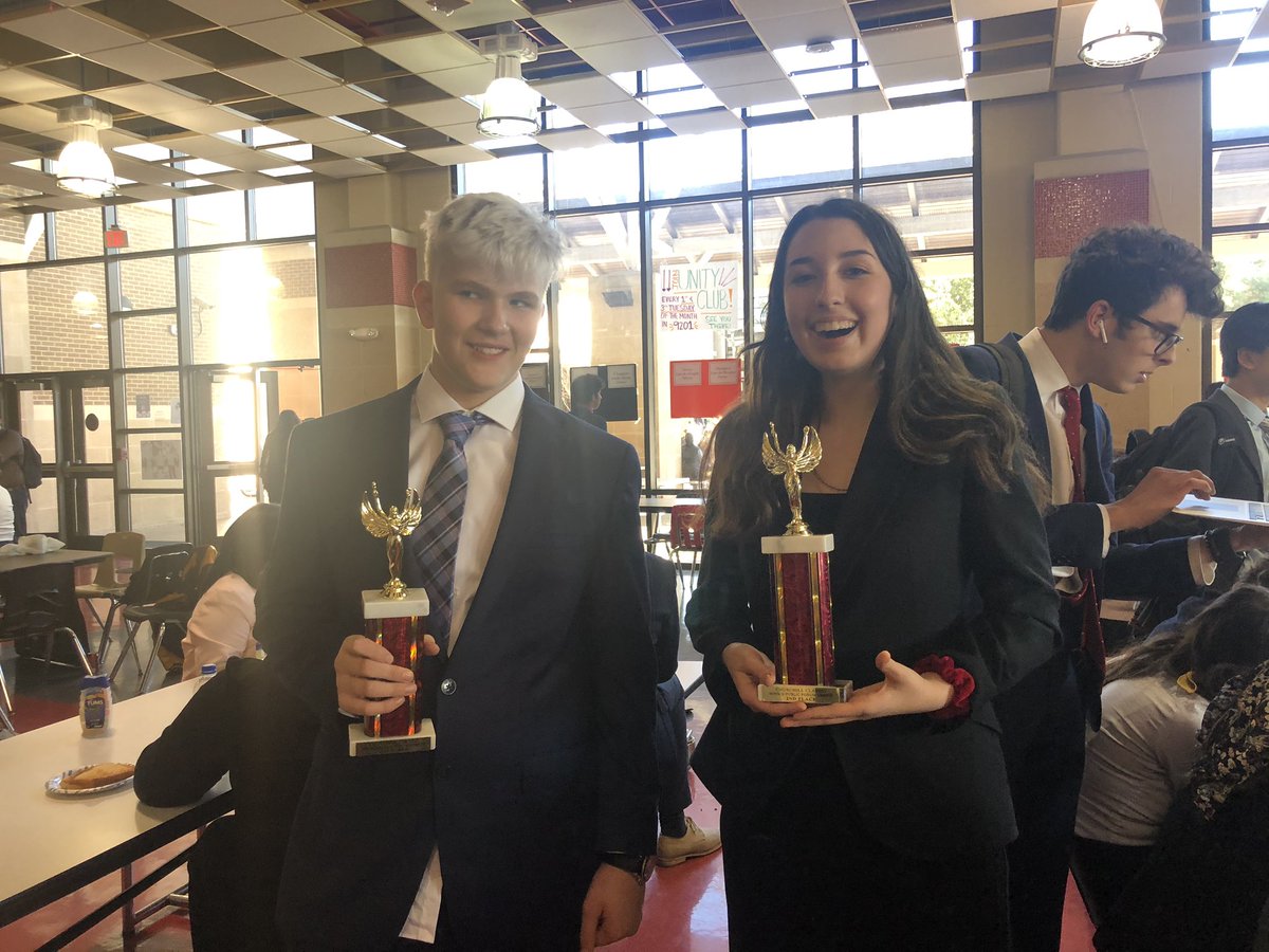 Zara and Wyatt got second in novice PF!
