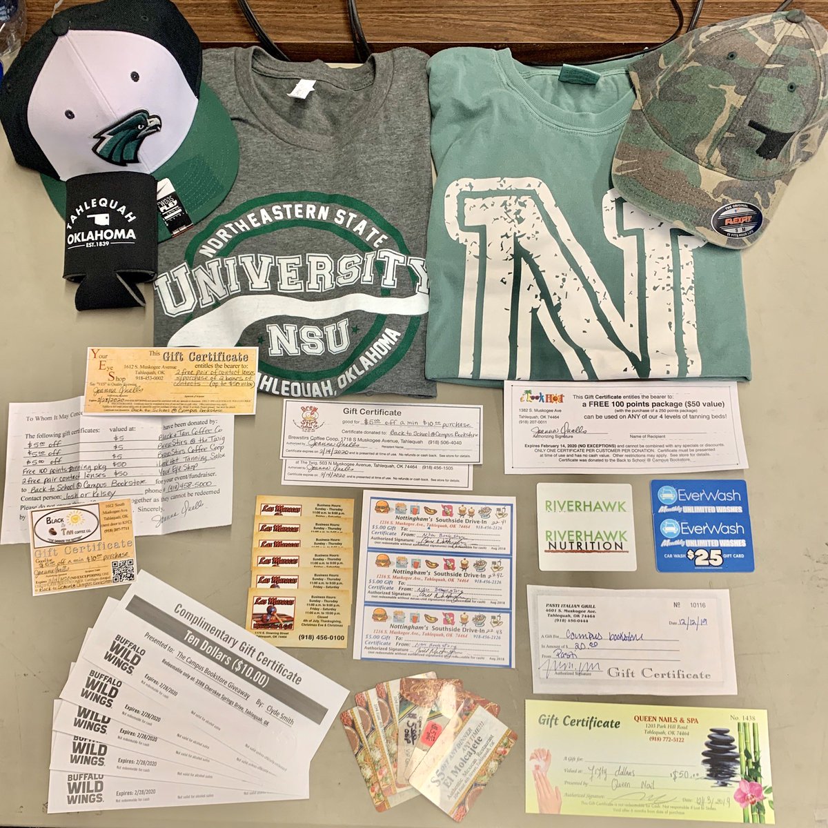 Hi NSU Students! We have some great giveaways coming up this week (some pictured below.) To enter, like and retweet this post, then follow our page! Winners will be announced throughout next week. 

*ONLY NSU students eligible for giveaways