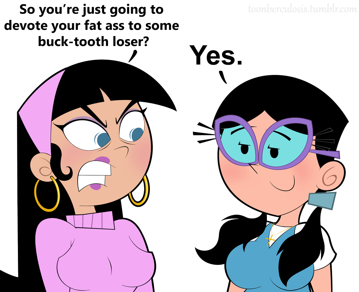Thotie vs Tradie #fairly_oddparents #tootie #trixie_tang #thot #tradcon #me...