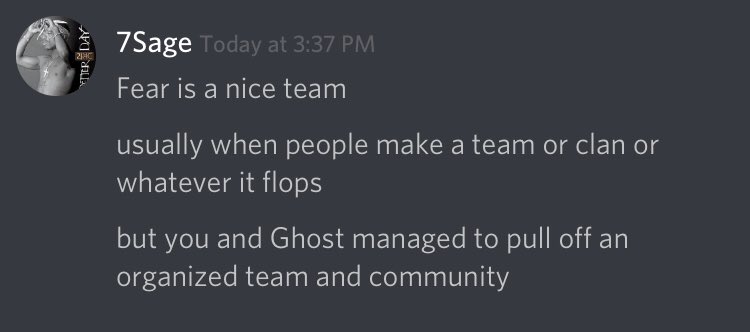 Team_Mercenarys's tweet photo. This is very nice thx 7sage means a lot https://t.co/5EzBgyxhlc
