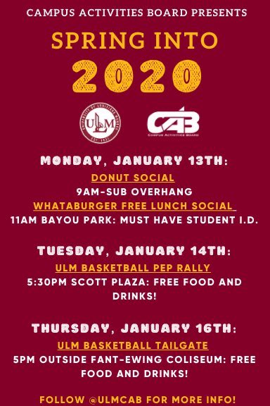 Hope you had a wonderful break, we have some exciting events waiting for you Warhawks! See you all on Monday #TalonsOut #HawkYeah