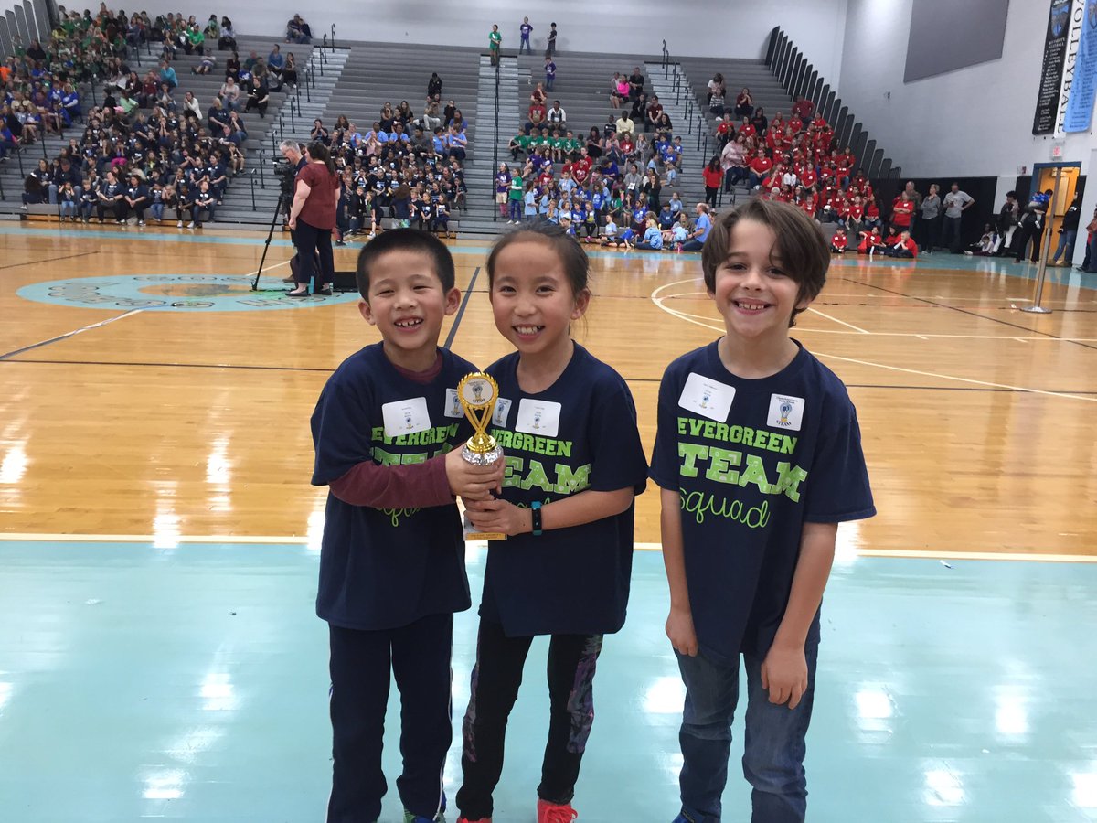 So proud of these 3 today!! They worked so well together. #STEAMmania #oneCCPS @EESMaher