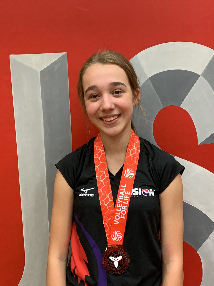 Congratulations to <a href="/OttawaFusion/">Ottawa Fusion</a> U14G Dominic for winning gold. 🥇🏐