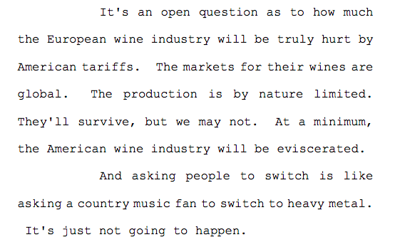 and props to @BowlerWine for a remarkably astute simile.