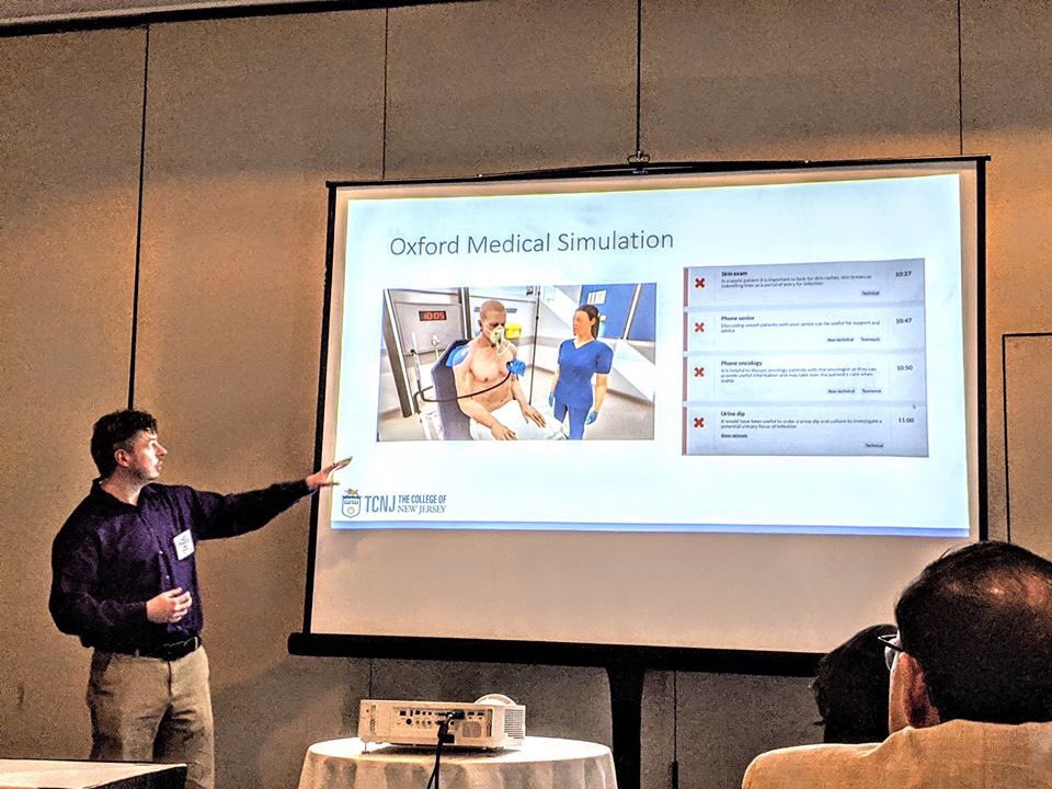 PattyKahn's tweet photo. #IT and #instructionaltech teams of College of Staten Island and The College of New Jersey share tips on how to build a #VR student learning experience from scratch at #EdgeCon 2020. They covered needs such as funding, tech procurement, faculty buy-in, and a classroom lab. https://t.co/OqhDDAC4F9
