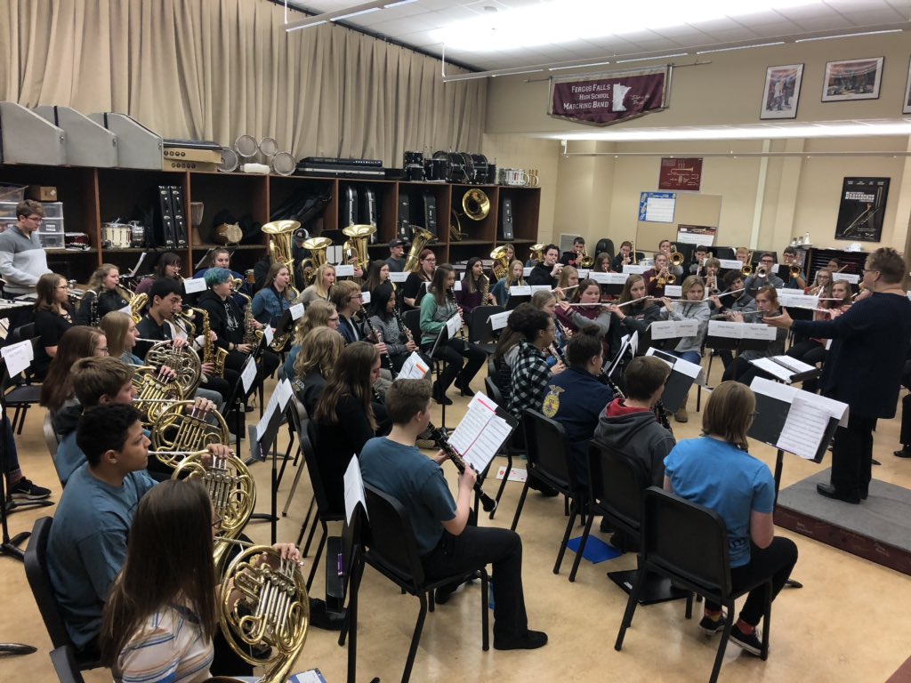 Moorhead Band tweet media