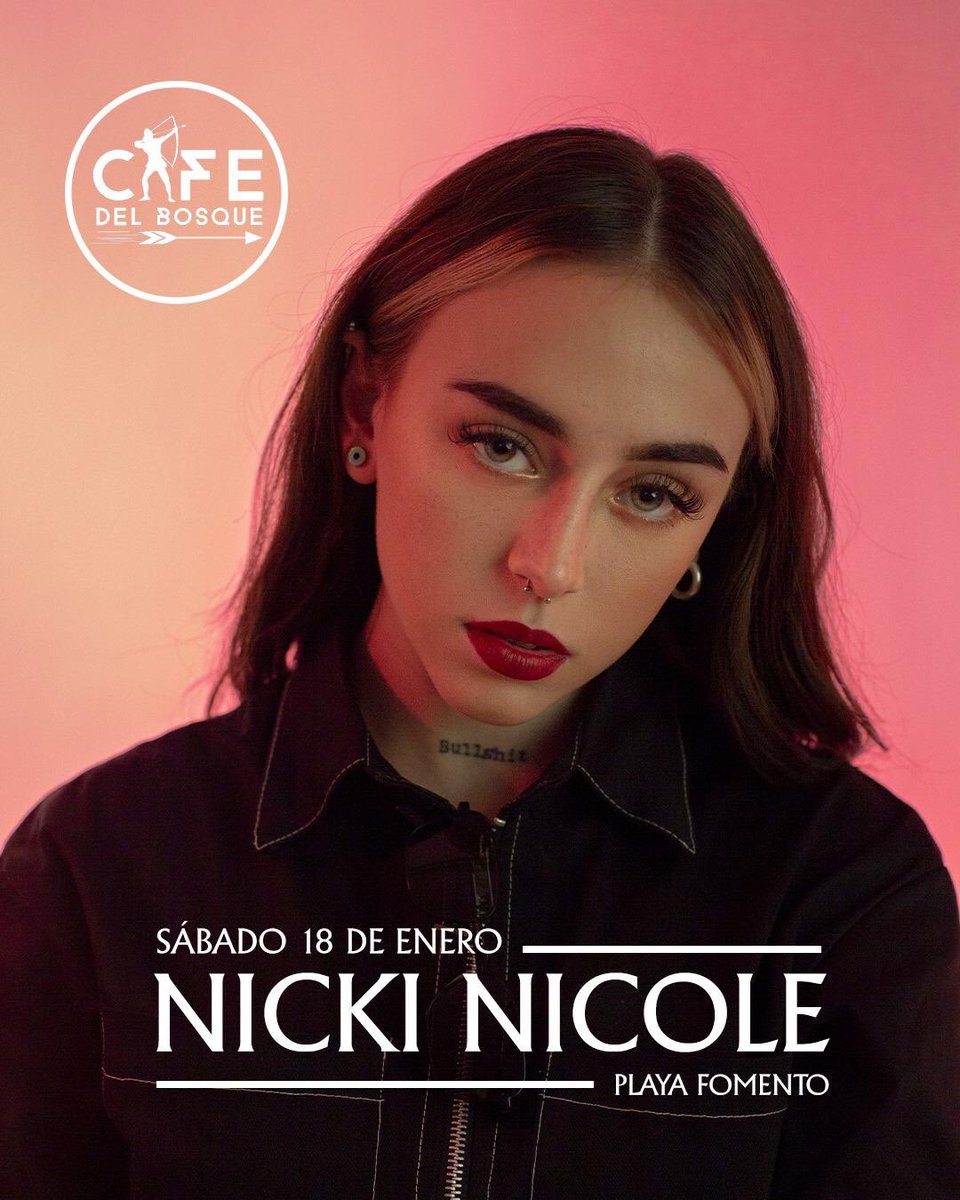 Llega por primera vez a Uruguay la revelación del Pop 2020
NICKI NICOLE 🎤🔥
Sábado 18 de Enero en Playa Fomento, Ruta 51
Conseguí tu entrada anticipada en nuestros puntos de venta + Info en nuestro Instagram oficial.