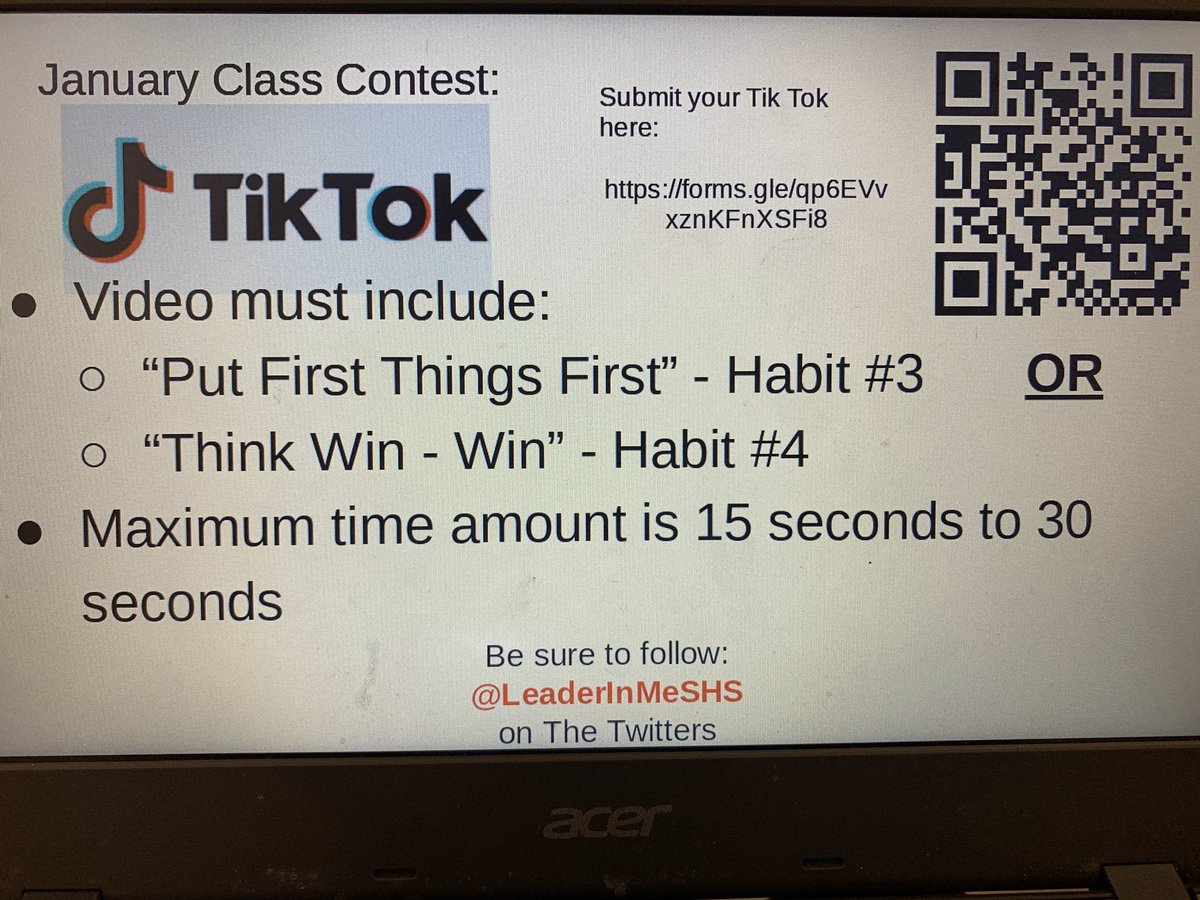 Don’t forget TIKTOK!