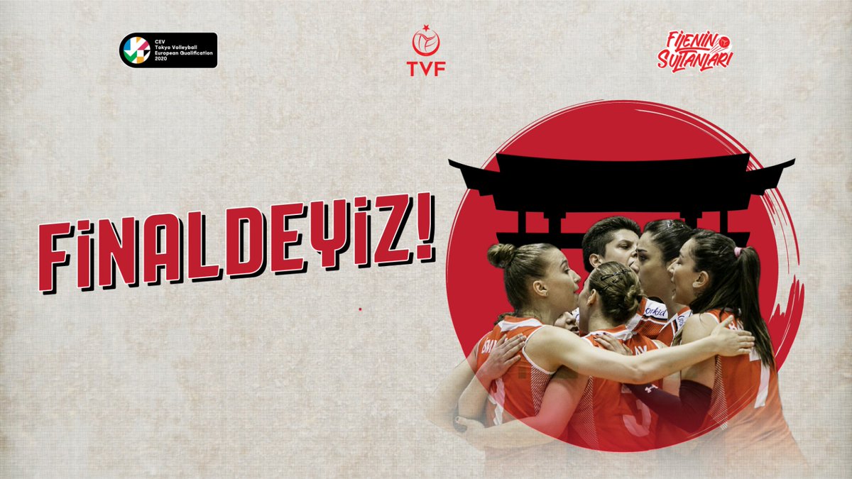 FİNALDEYİZ! 🇹🇷

#RoadtoTokyo #AyYıldızınYanındaOlimpiyatYolunda