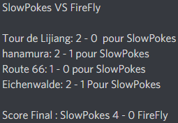 slowpokesOW's tweet photo. Je suis heureux de pouvoir d'anoncer que le premier match a été gagné par notre incroyable équipe, voici les détails: https://t.co/o83aQUpDH2