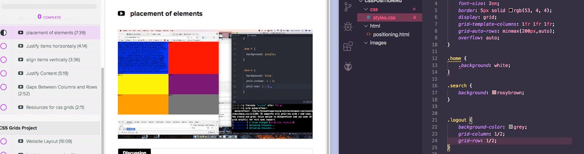 gloupcoder's tweet image. Day 11: Started Codingphase CSS Flexbox and Grid course. #100DaysOfCode