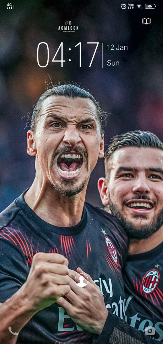 Ricciesque4's tweet photo. guess who's at my lock screen wallpaper
#ForzaMilan
#IBRAISBACK 
#Ibrahimovic https://t.co/UDZNmjGNaa