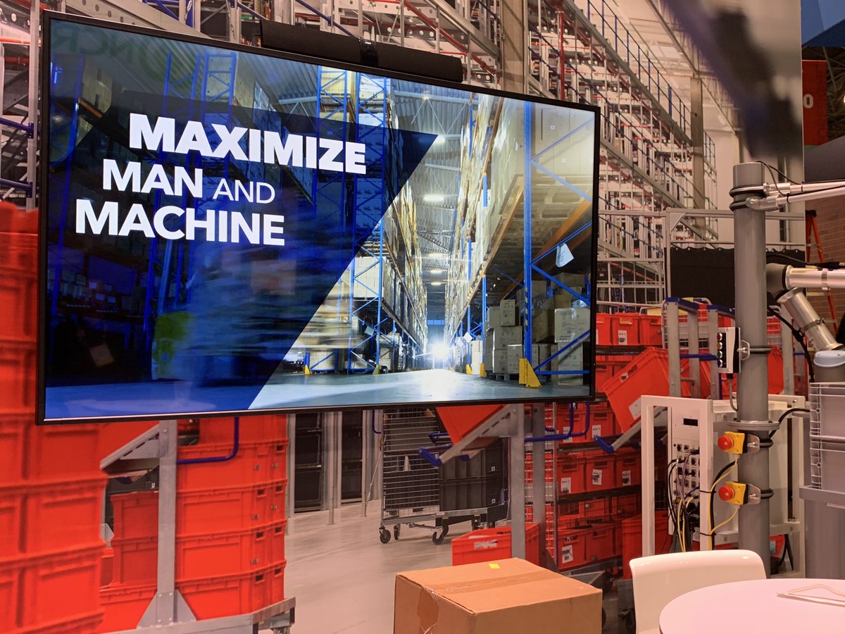 See how our solutions unleash intelligence + #robotics in the distribution center thru applied #ML technologies and the only #WMS with built-in #WES. Redefine the boundaries of throughput and utilization with us at #NRF2020. #PushPossible