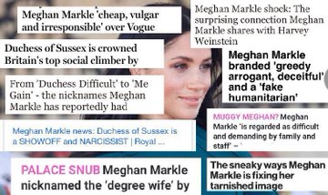 Almost every single day there was a new article of staff members reportedly being fed up with Meghan. Every day a “my palace source” would reveal that Meghan is demanding, that she wakes up at 5 am, that she was nicknames the “degree wife” and “me-gain” by the staff at KP