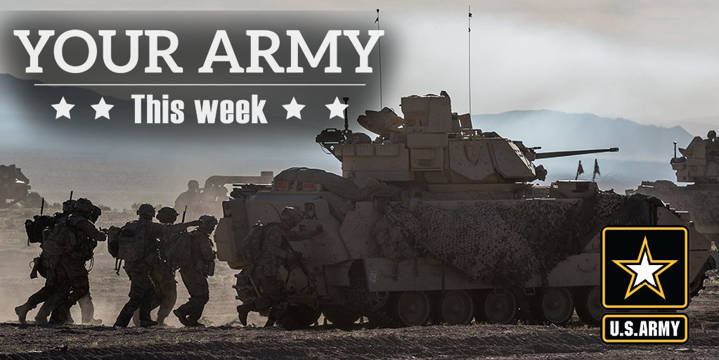 In the latest edition of 'Your Army This Week':
Pay raises for #Soldiers, Army collaborates on 3D printing, Pearl Harbor survivor tells his story and more...

Subscribe to keep up with the latest news from around the #USArmy: conta.cc/2FAlHlG