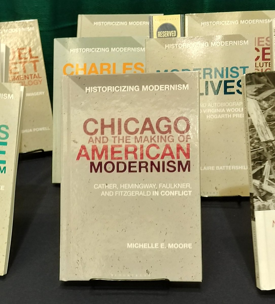 memoore6's tweet image. Always exciting to find your book on display at #mla20 #mla2020! @BloomsburyAcad @BloomsburyLit @msatweet