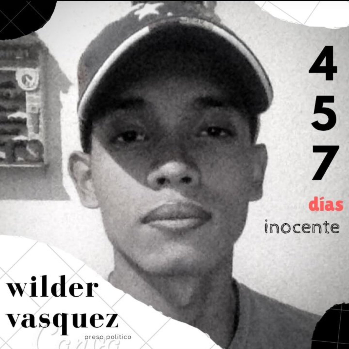 Anathalyyy's tweet photo. Wilder Vásquez es un joven estudiante, activista político, deportista, que se encuentra INJUSTAMENTE tras las rejas del Sebin - Helicoide sin ninguna prueba en su contra #LiberenAWilder https://t.co/R7aazDzXmf