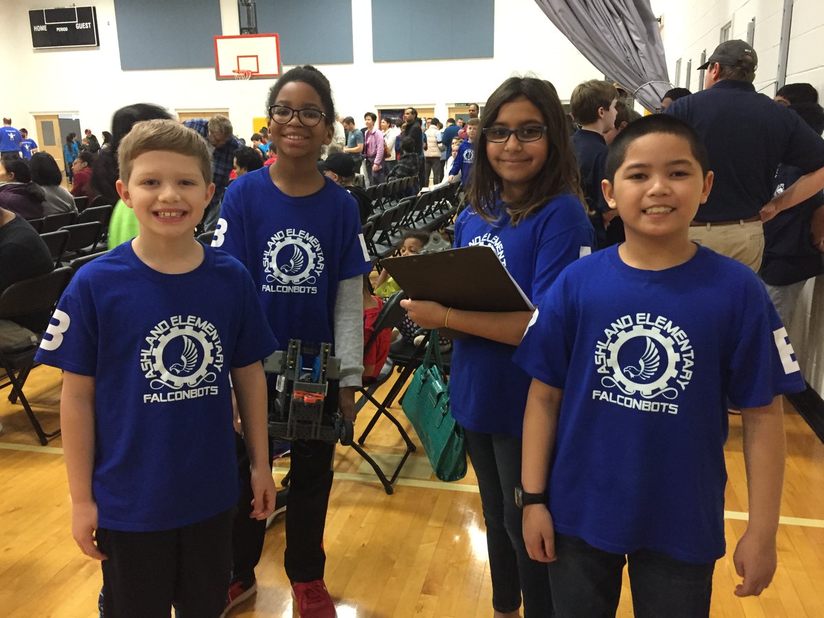 ALESFalconbots's tweet photo. Falonbots competed in tournament #2 today. We are very impressed with how well they worked together, how well they handled technical challenges, and their positive attitudes. Way to go roboteers! #AshlandSOAR #AshlandRobotics https://t.co/sSzizbBsdj