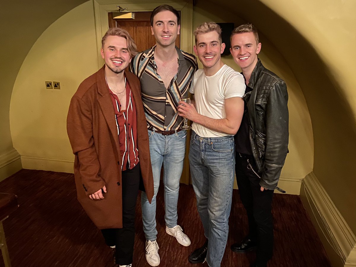That Stagey Blog (@thatstageyblog) on Twitter photo A prince and his Robbie’s. <a href="/MrJoshLewindon/">Josh Lewindon</a> <a href="/LewisAsquith/">Lewis Asquith</a> <a href="/Michael_Mather_/">Michael Mather</a> and <a href="/lukebayer/">Luke Bayer</a> reunited for <a href="/SohoCindersLDN/">Soho Cinders</a> final night at <a href="/CharingCrossThr/">CharingCrossTheatre</a> A prince and his Robbie’s. <a href="/MrJoshLewindon/">Josh Lewindon</a> <a href="/LewisAsquith/">Lewis Asquith</a> <a href="/Michael_Mather_/">Michael Mather</a> and <a href="/lukebayer/">Luke Bayer</a> reunited for <a href="/SohoCindersLDN/">Soho Cinders</a> final night at <a href="/CharingCrossThr/">CharingCrossTheatre</a>