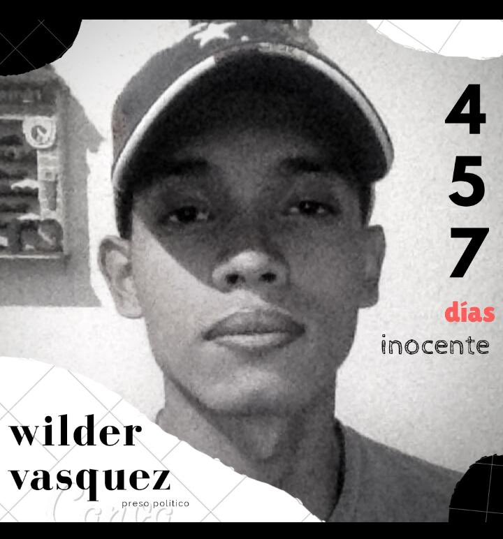 YAJAIRARAMREZ3's tweet photo. Wilder Vásquez, NO pudo continuar con sus estudios, ya que fue detenido por presuntamente estar involucrado en los hechos del 04/08/2018, sin ninguna prueba en su contra #LiberenAWilder https://t.co/LsACANmulP