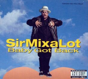 RhinestoneCo's tweet photo. @CBCMusic I’m more from the “cassette tape” era, but I think my first CD was #sirmixalot https://t.co/NF1CH1Kk6f