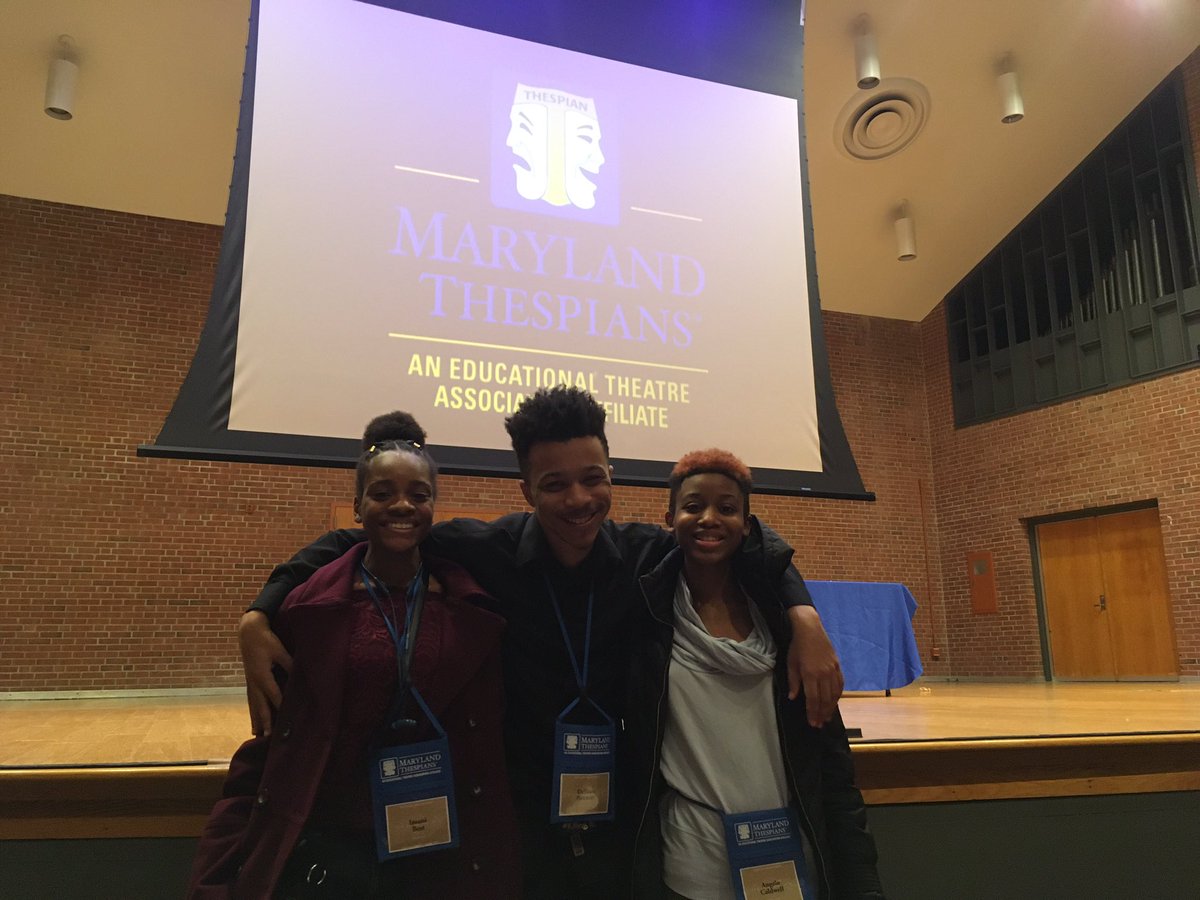 Congratulations to <a href="/Westlake_HS/">Westlake High School</a> <a href="/TheatreWestlake/">Westlake Theatre</a> student DeSean Bennett for earning a half scholarship for a summer program from U of Arts &amp; Imani Best &amp; Aria Caldwell for a SUPERIOR rating (musical duet) &amp; earned an invite to International Festival this summer. <a href="/MDThespians/">MD Thespians</a>