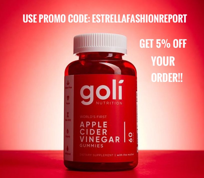 Have you tried the Apple Cider Vinegar Gummies from @GoliGummy Use promo code: EstrellaFashionReport at checkout and get 5% your order!! #Applecidervinegar #goligummies #applecidergummies  #ad