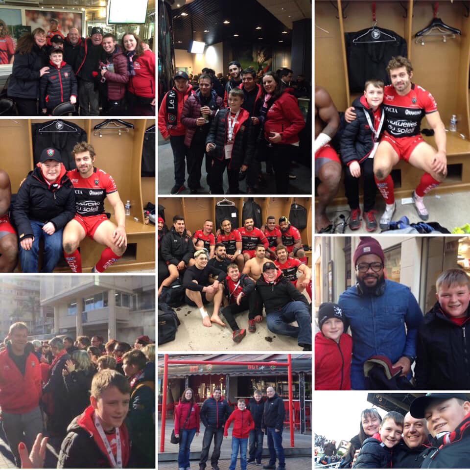 Ranson_PJ's tweet photo. Watched @scarlets_rugby v @RCTofficiel at home tonight “avec la famille” Can’t believe it’s 3 Years since #Jacob was welcomed to #Toulon RCT v Sale by @mouradrct Thanks to the #RugbyFamily @FadasRCT&amp; so many more  #AmazingMemories #ThankYou #AllezToulon  🔴⚫️ https://t.co/6roW0dsW7X