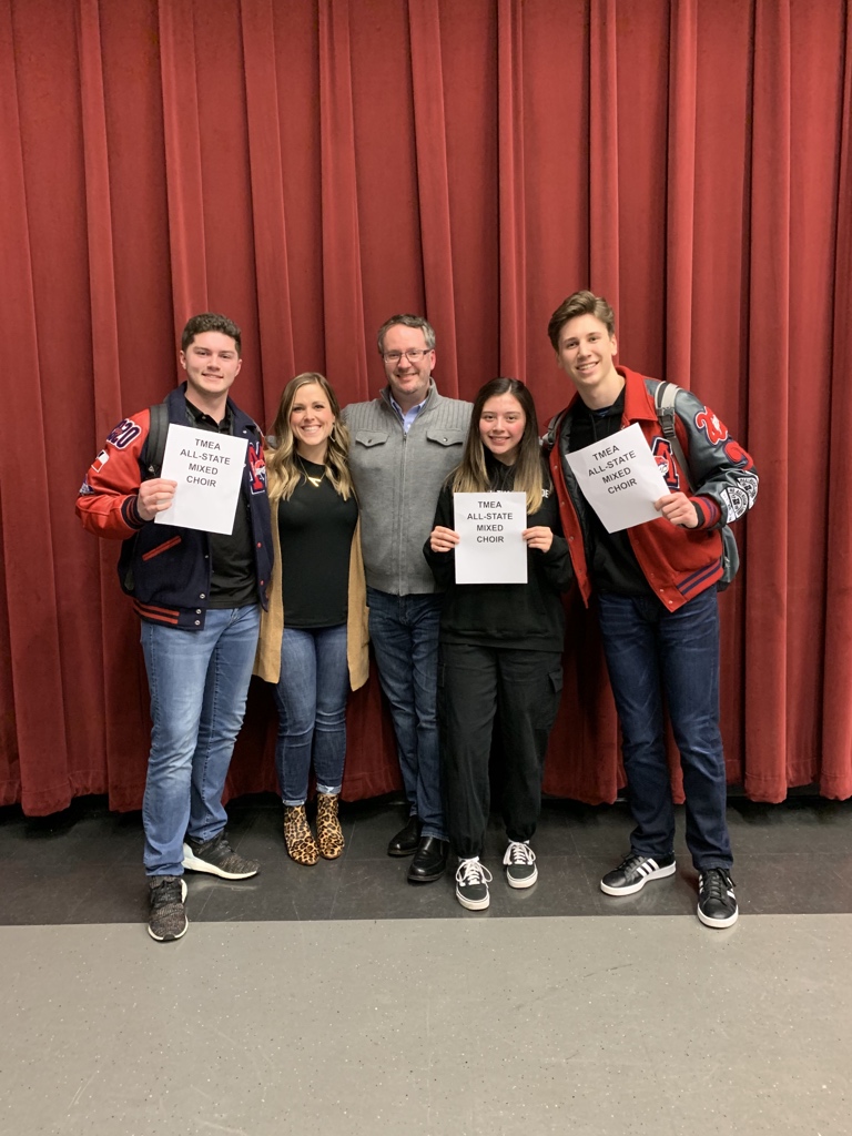 So thrilled to announce the 2020 McKinney Boyd All-State Choir members. Bode, Macy, and Xander will all perform with the Texas All-State Mixed Choir in February in San Antonio! #broughtthesing #wonstate
