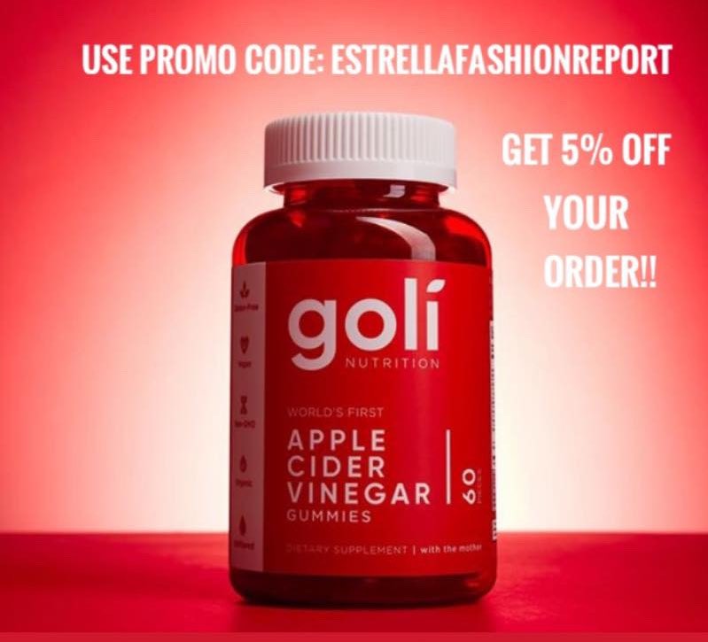 Have you tried the Apple Cider Vinegar Gummies from @GoliGummy Use promo code: EstrellaFashionReport at checkout and get 5% off your order!! #Applecidervinegar #goligummies #applecidergummies  #ad #promocodes