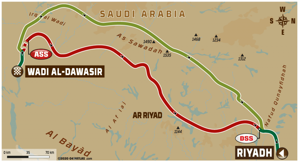 RaidduLion's tweet photo. #Dakar2020 - Etape et ordre de départ de la spéciale du jour.

Dimanche 12 janvier
Etape 7 - Riyadh > Wadi Al Dawasir
Liaison : 195 km
Spéciale : 546 km
Total : 741 km

Départ SS7 ⏱ 
14e - Lachaume/Polato - #330 - 09h12m (fr 07h12m) https://t.co/jXvw2ZNfL4