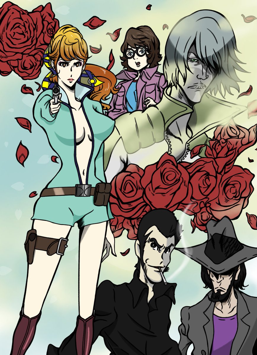 黄昏tomato Sur Twitter できもしない嘘だけはつきたくない それだけよ Lupin The Rd 峰不二子の嘘 イラストは薔薇を描くのに苦戦しました 不二子ちゃんは描いていて楽しかったな ルパン三世 峰不二子の嘘 Lupin3rd イラスト T Co Sanectmsit